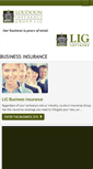 Mobile Screenshot of loudouninsurancegroup.com